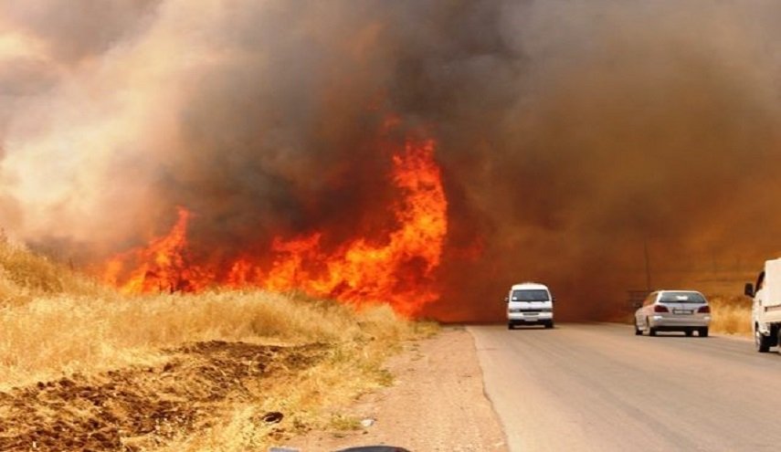 من يفتعل الحرائق في محاصيل تل تمر في الحسكة السورية؟