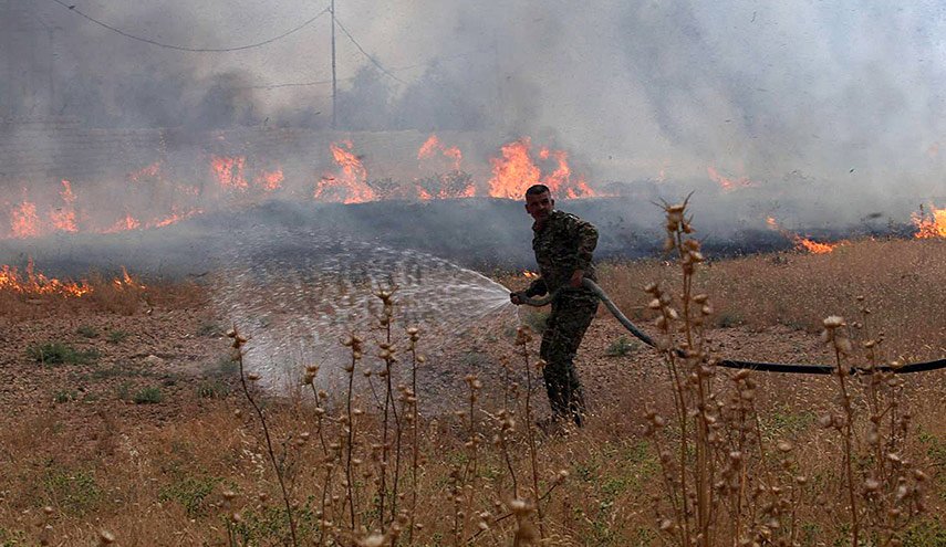 نائب عراقي يدعو الكاظمي للتحقيق بشأن الحرائق في الحقول الزراعية