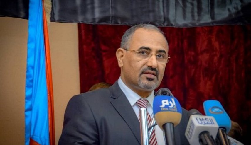 رئیس شورای انتقالی جنوب یمن تحت حمایت ابوظبی وارد ریاض شد