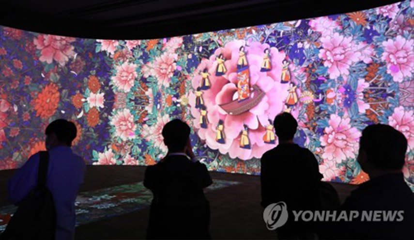 معارض رقمية في كوريا بأحدث التقنيات البصرية