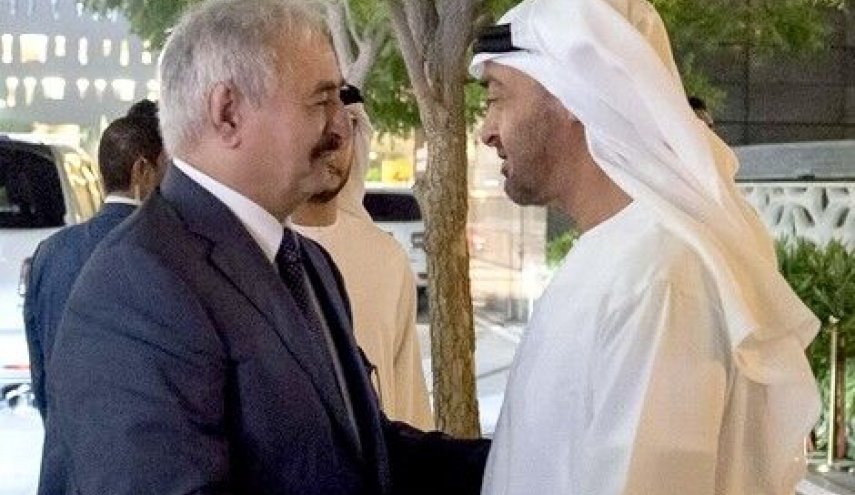 امارات با درخواست پناهندگی سیاسی حفتر مخالفت می‌کند