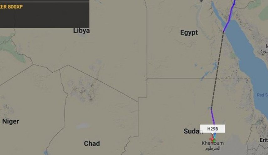 هواپیمای ویژه صهیونیست‌ها در فرودگاه خارطوم فرود آمد