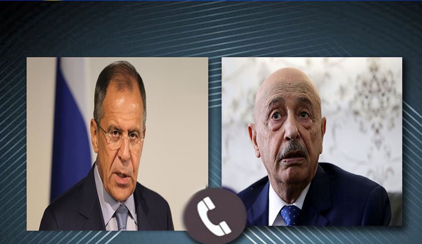 هاتفيا..لافروف يناقش مع رئيس البرلمان الليبي عملية التسوية الليبية