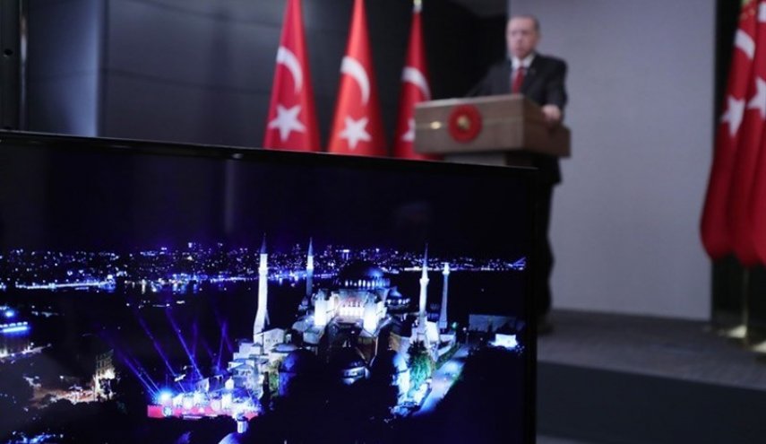برگزاری مراسم سالگرد فتح استانبول با حضور اردوغان
