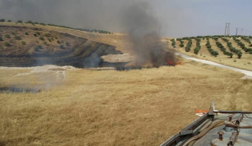  بعد المحاصيل الزراعية.. مسلحون موالون لتركيا يحرقون البيوت في الحسكة