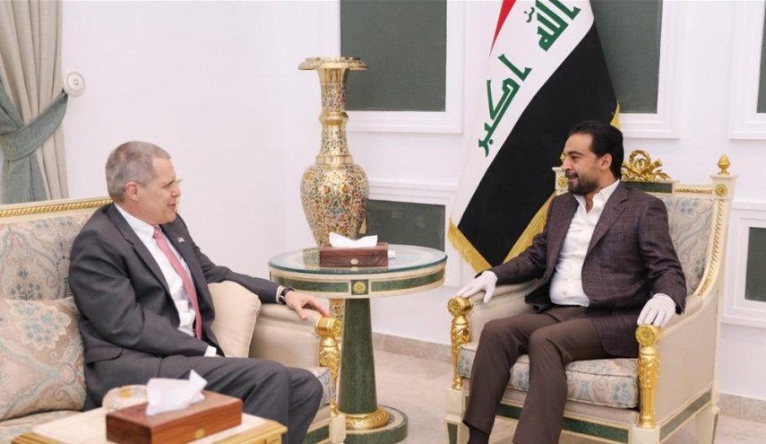 الحلبوسي يلتقي السفير الأميركي لدى بغداد