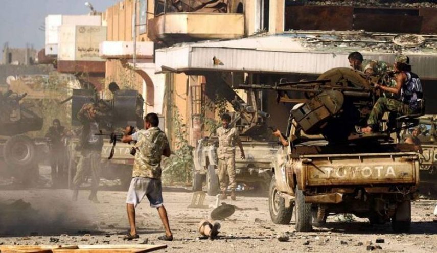 نیروهای دولت «وفاق ملی» لیبی به مرکز شهر «ترهونه» رسیدند
