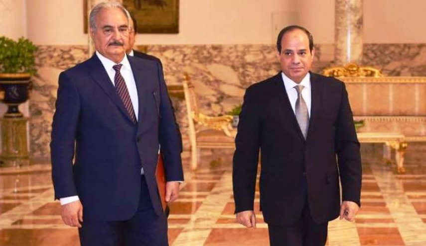 دیدار سیسی با خلیفه حفتر/ هشدار رییس جمهور مصر نسبت به حل نظامی بحران لیبی
