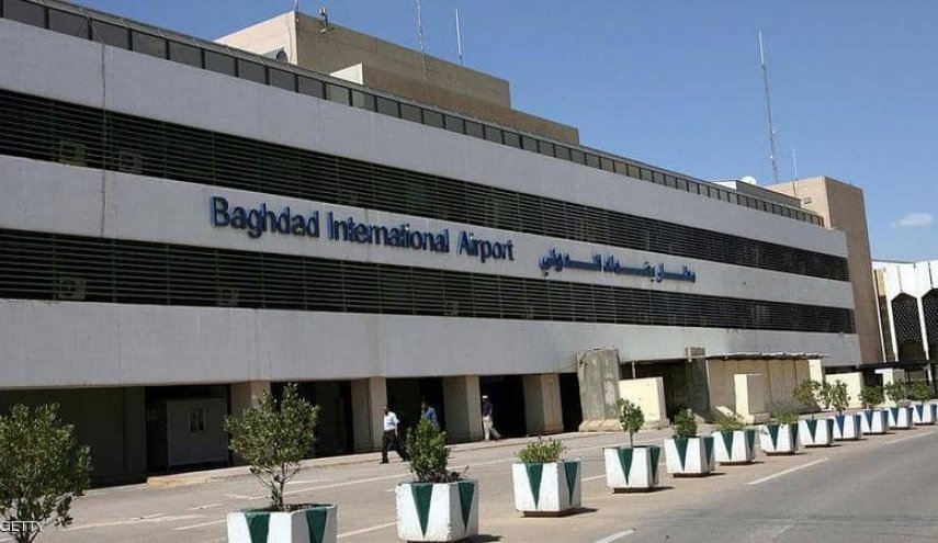  سقوط صاروخ في محيط مطار بغداد الدولي