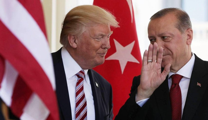 اردوغان: معترضان آمریکایی با کردهای شمال سوریه در ارتباطند!