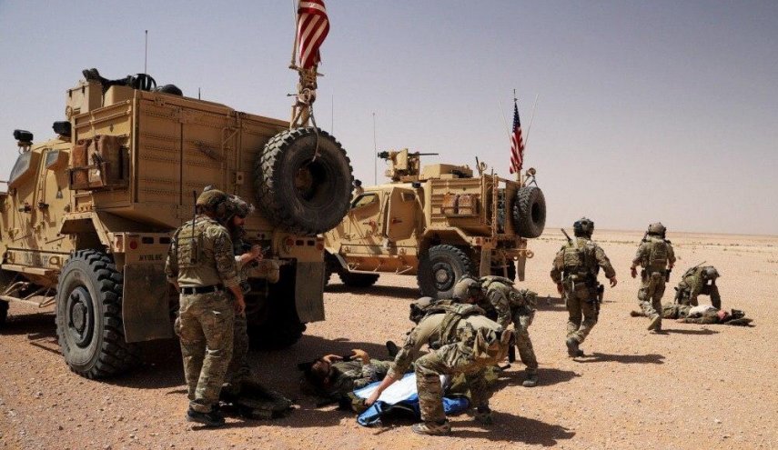 شاهد: مناورة عسكرية امريكية في سوريا!