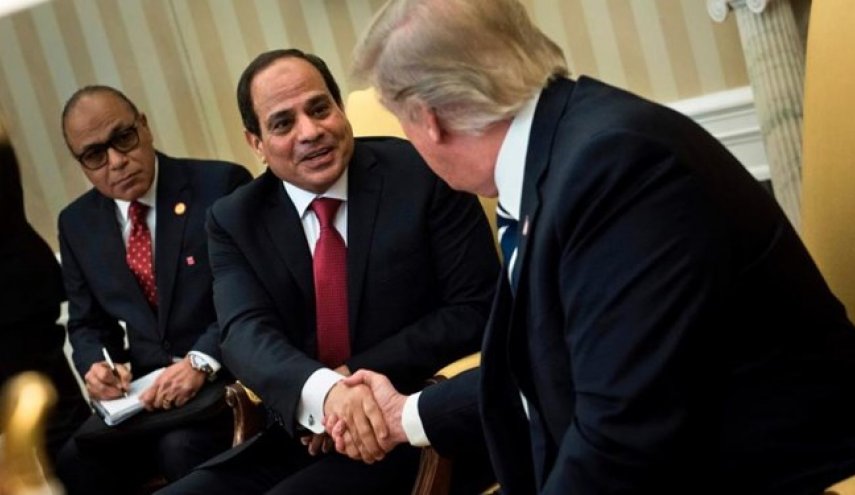 ترامپ از السیسی بابت «تلاش‌هایش در لیبی» تمجید کرد