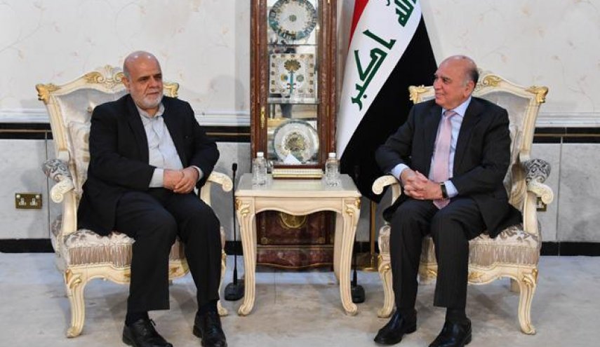وزير الخارجيّة العراقي يستقبل السفير الإيراني في بغداد