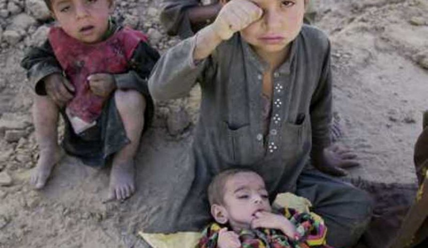 بیش از هشت میلیون کودک افغان از کمبود غذای مناسب رنج می‌برند
