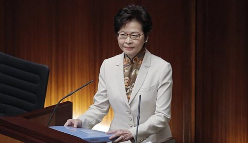 فرماندار هنگ‌کنگ مخالفان لایحه امنیتی پکن را دشمنان ملت خواند