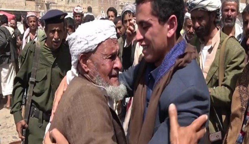 آزادی چند اسیر از نیروهای یمن در عملیات تبادل اسرا
