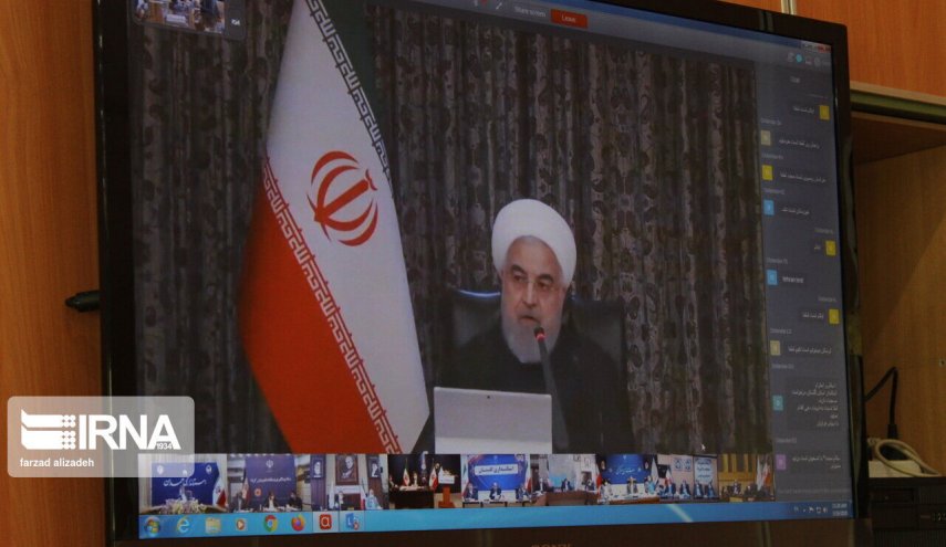 الرئيس روحاني يرعى تدشين 10 مشاريع اعمارية في ايلام