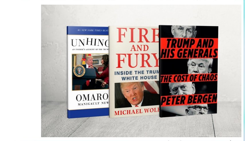 8 كتب استهدفت ترامب.. بما فيها كتاب بولتون!