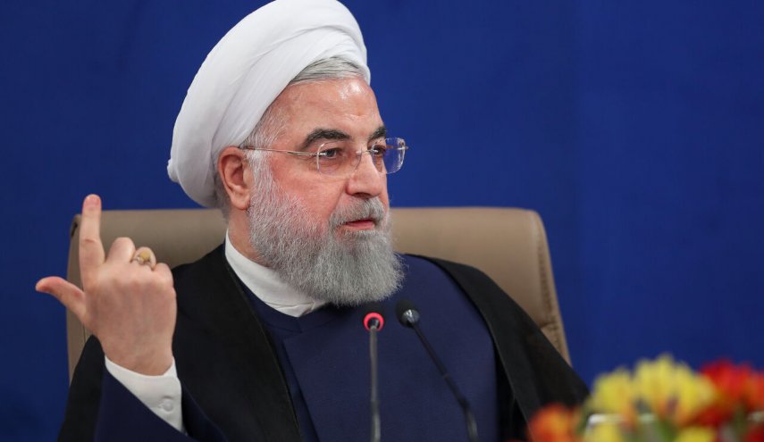 روحاني: الحظر الظالم عرقل انتقال العملة الصعبة الى البلاد