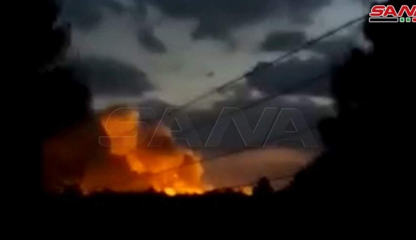 انفجار انبار تسلیحات نیروهای دموکراتیک سوریه در الحسکه
