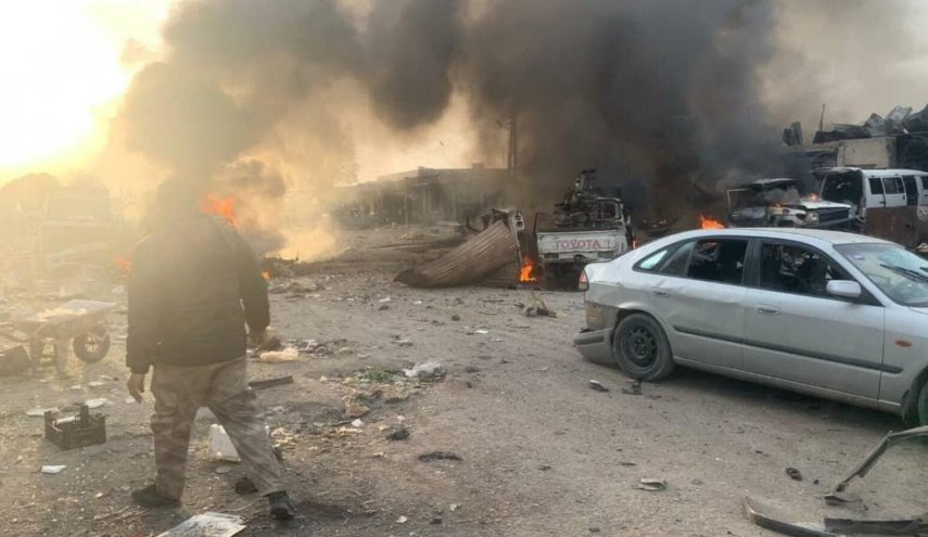 استشهاد واصابة مدنيين في انفجار مفخخة بريف رأس العين