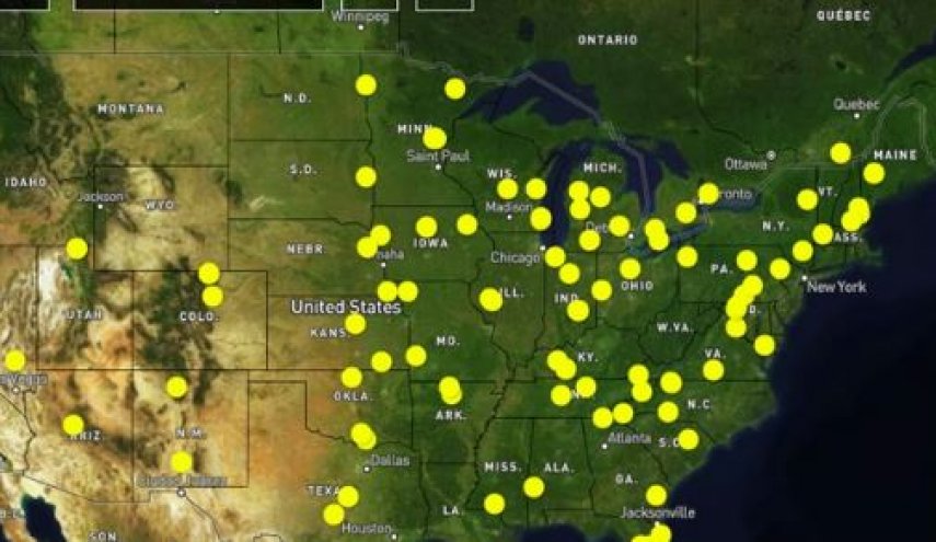 عفو بین‌الملل از خشونت‌های «فاحش» پلیس آمریکا نقشه تهیه کرد
