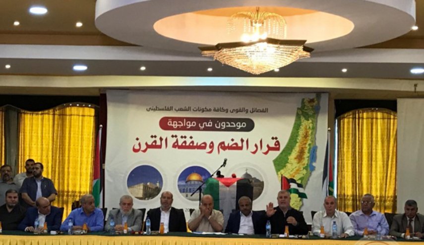 حماس: نحتاج إلى عمل وحدوي وطني لمواجهة خطة الضم