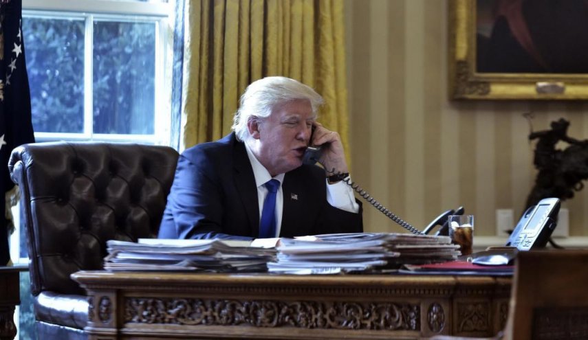 نگرانی‌های فزاینده مقامات آمریکا از مکالمه‌های تلفنی دونالد ترامپ