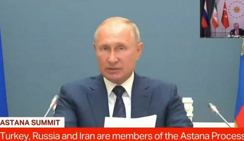 پوتین: تحریم‌ها علیه سوریه غیرقانونی است/ بعد از پایان کرونا به تهران سفر خواهم کرد