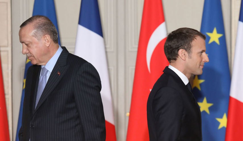 افزایش تنش در روابط ترکیه و فرانسه