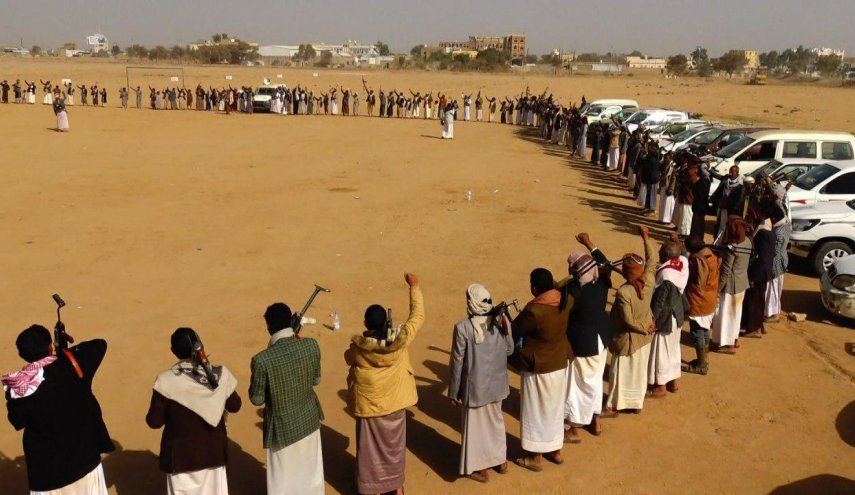 قبائل مأرب اليمنية تندد بجرائم مليشيا حزب الاصلاح 