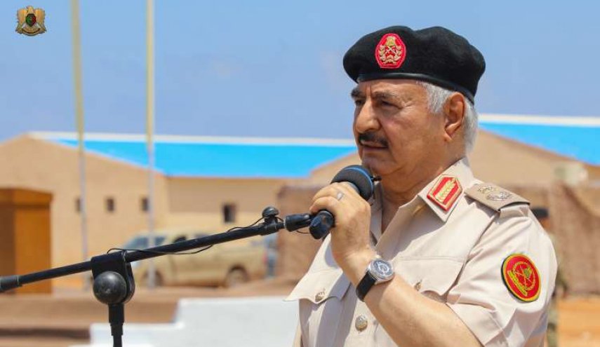 حفتر: ليبيا تواجه 'ثالوث الشر'