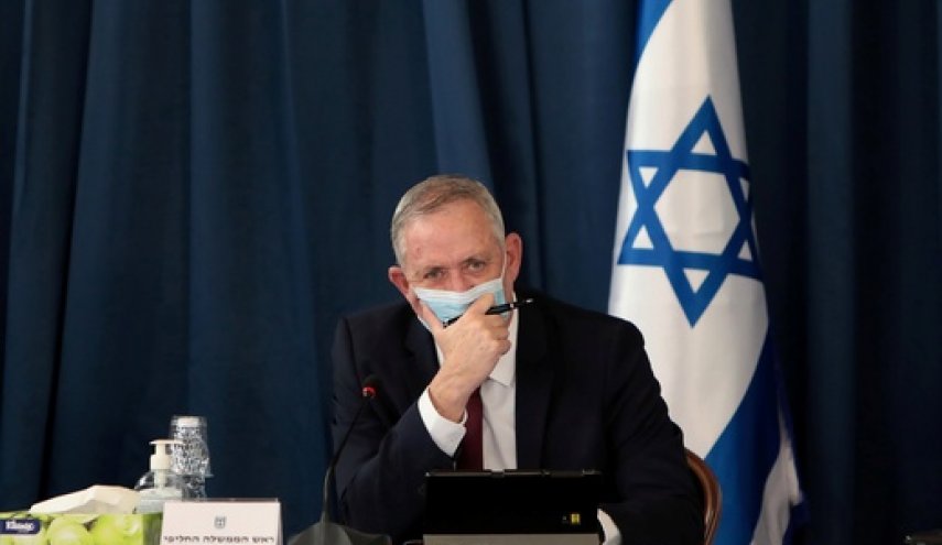 وزير الحرب الاسرائيلي 'بيني غانتس' يدخل الحجر الصحي