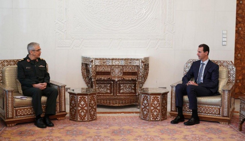 سرلشکر باقری با رئیس جمهور سوریه دیدار کرد