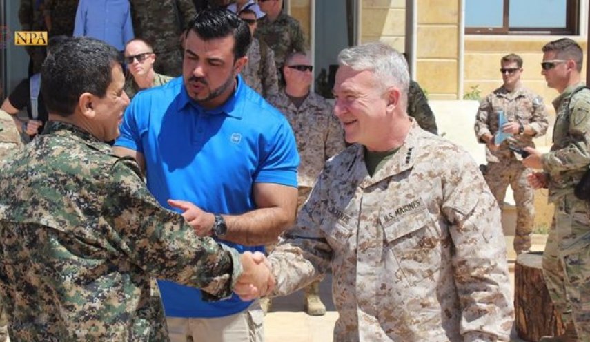 فرمانده تروریست‌های آمریکایی در منطقه وارد سوریه شد
