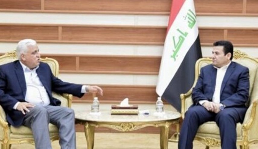 'قاسم الاعرجی' رسما پست مشاور امنیت ملی عراق را تحویل گرفت+تصاویر