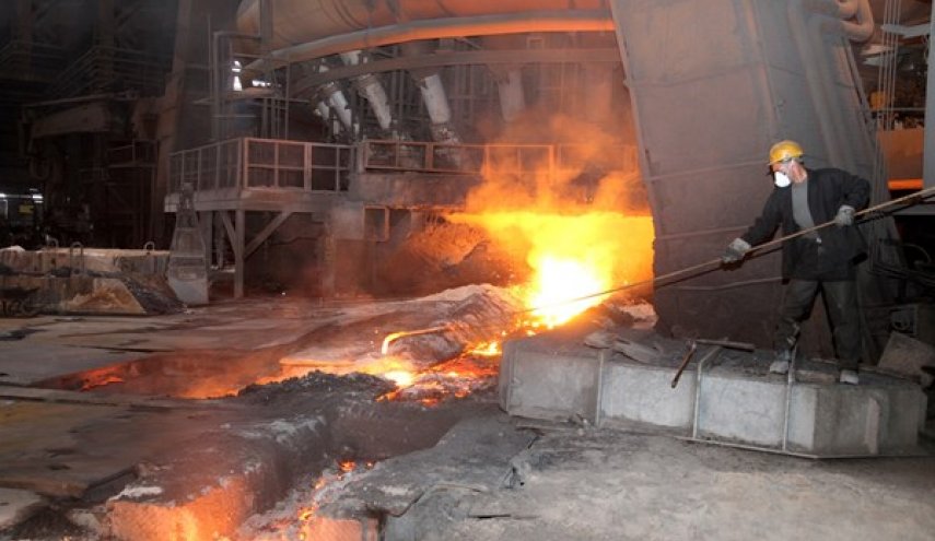 ایران تنتج أكثر من ثمانية ملايين طن من الحديد الاسفنجي خلال 3 أشهر