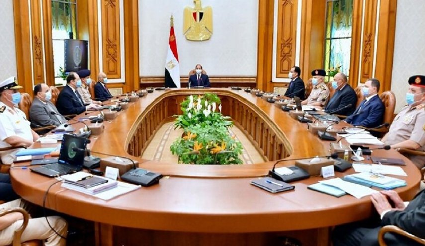 مجلس الدفاع الوطني المصري يبحث الأوضاع السياسية والأمنية والعسكرية