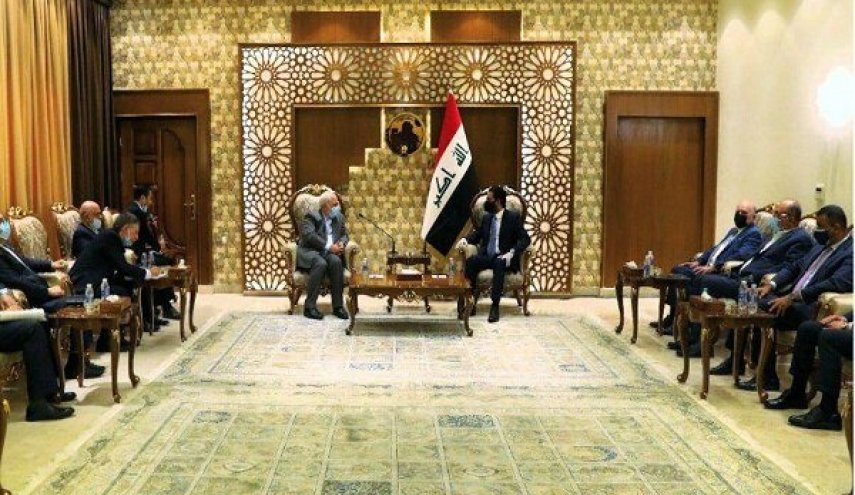 ظریف و رییس پارلمان عراق دیدار کردند
