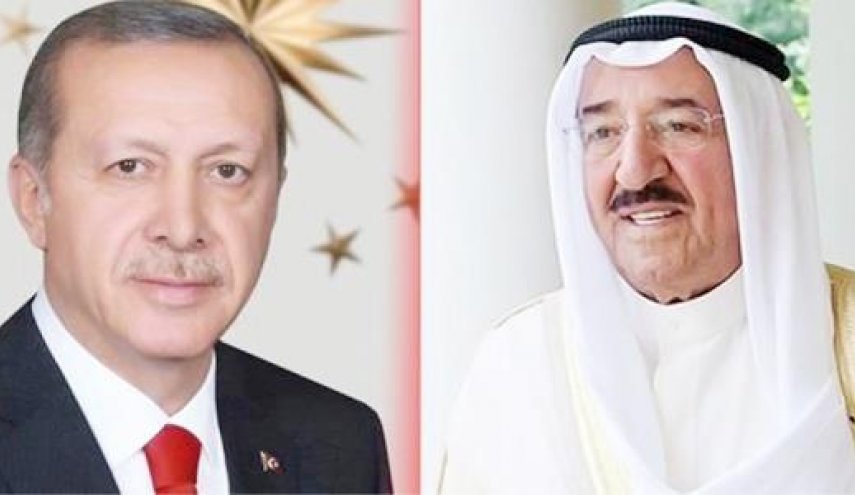 أمير الكويت يرد على رسالة أردوغان
