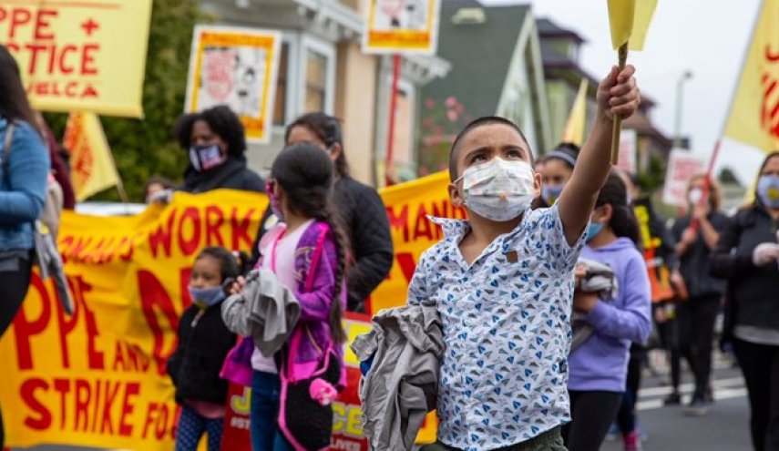 اعتراضات و اعتصابات در اوکلند آمریکا علیه نژادپرستی و نابرابری اقتصادی