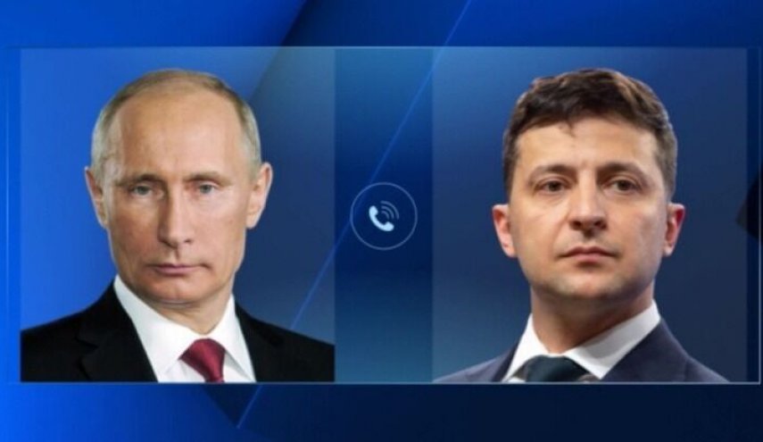  گفتگوی تلفنی پوتین با رئیس جمهور اوکراین 