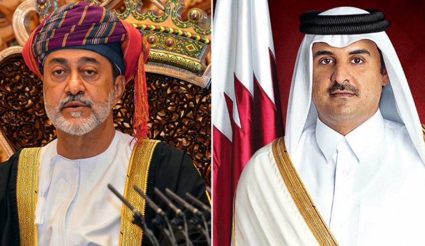أمير قطر وسلطان عمان يبحثان العلاقات المشتركة والقضايا الإقليمية