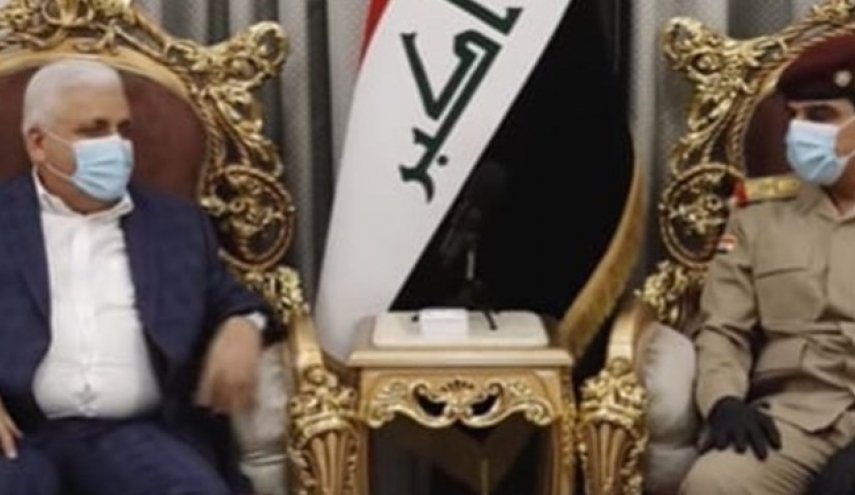 تمجید رئیس ستاد مشترک ارتش عراق از الحشد الشعبی در دیدار با «الفیاض»
