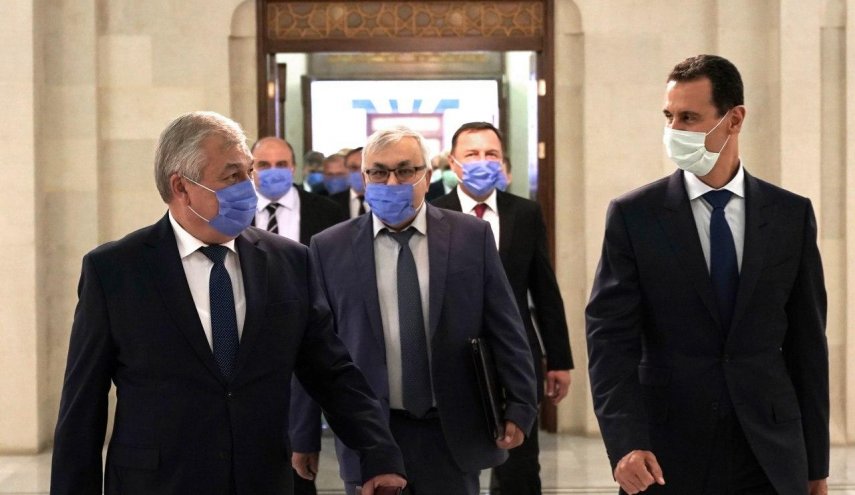 الرئيس الأسد يستقبل المبعوث الخاص للرئيس الروسي
