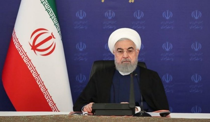 روحاني: التجمعات في البلاد مازالت محظورة للوقاية من كورونا