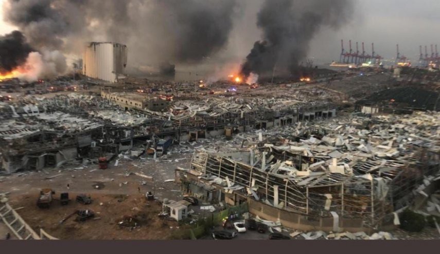 78 کشته و 4000 زخمی در انفجار بیروت
