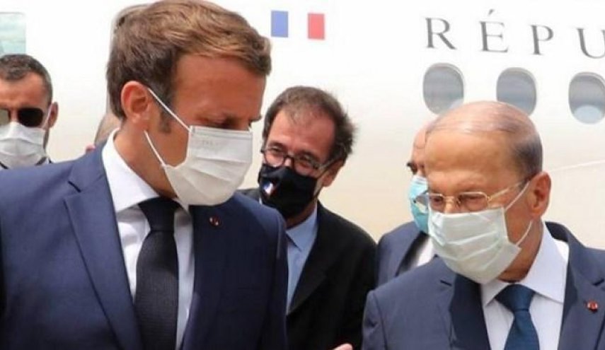 تأکید رئیس‌جمهور فرانسه بر ارائه کمک‌های بین‌المللی به لبنان