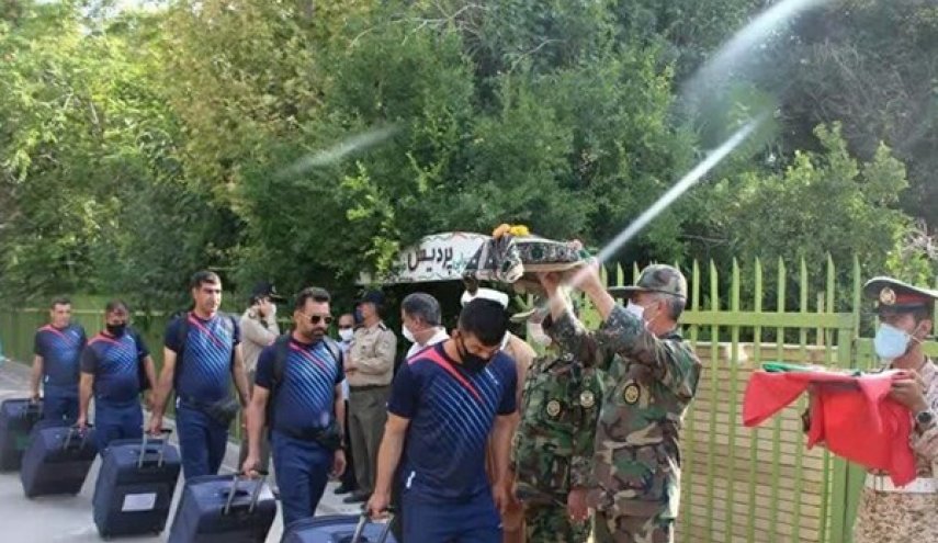 فريق دروع ايراني يشارك في دورة الالعاب العسكرية الدولية