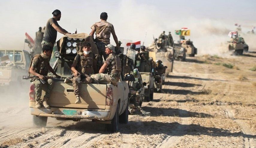 عملیات گسترده الحشد الشعبی در سامرا علیه داعش
